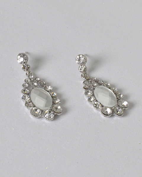 Stylish Crystal Studded Danglers