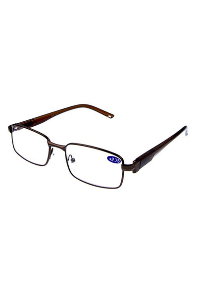 Metal fully rimmed reader glasses
