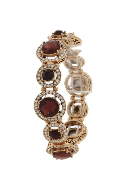 Rhinestone stretch bracelet