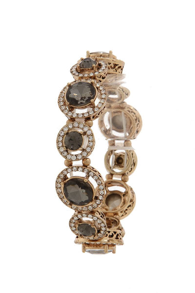 Rhinestone stretch bracelet