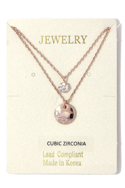 Multi layered necklace