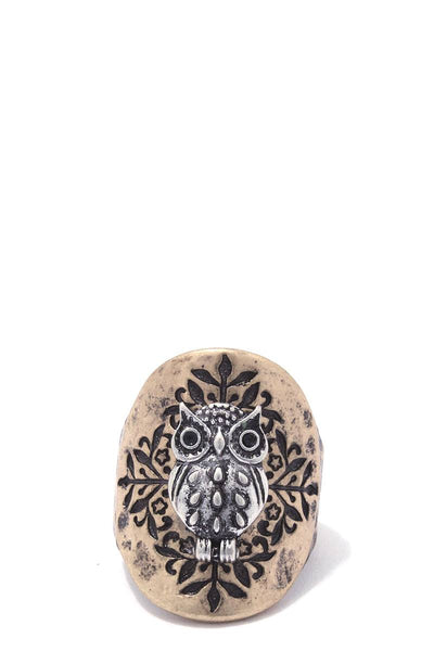 Owl stretch ring
