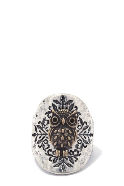 Owl stretch ring