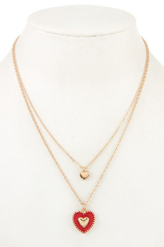 Heart pendant necklace