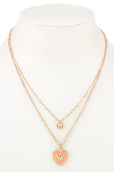 Heart pendant necklace