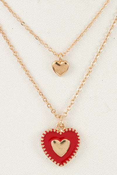 Heart pendant necklace