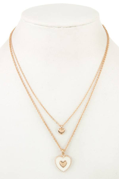 Heart pendant necklace