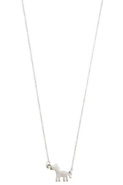 Horse pendant necklace