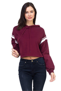 Crop hood shirts