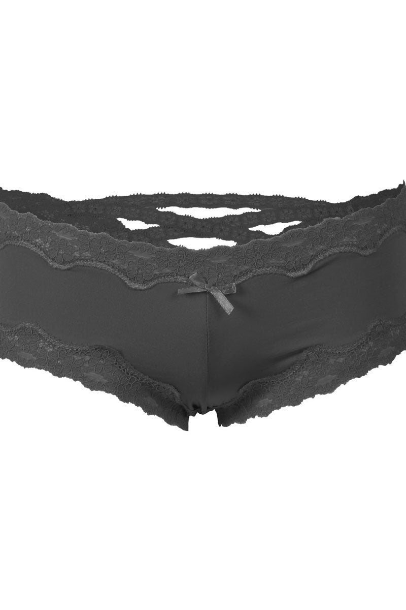 Sheer & super caged lace back bikini