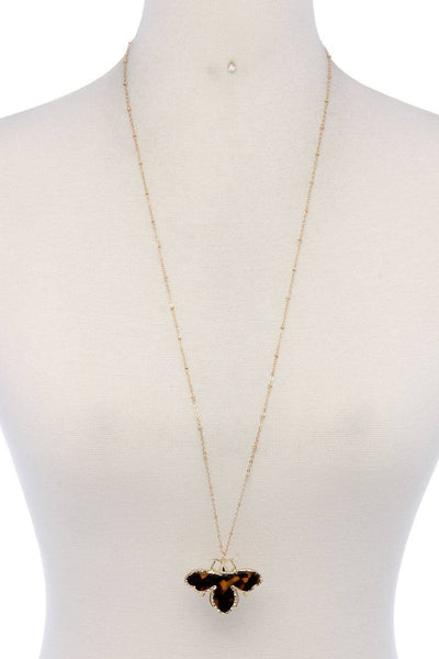 Insect Pendant Necklace