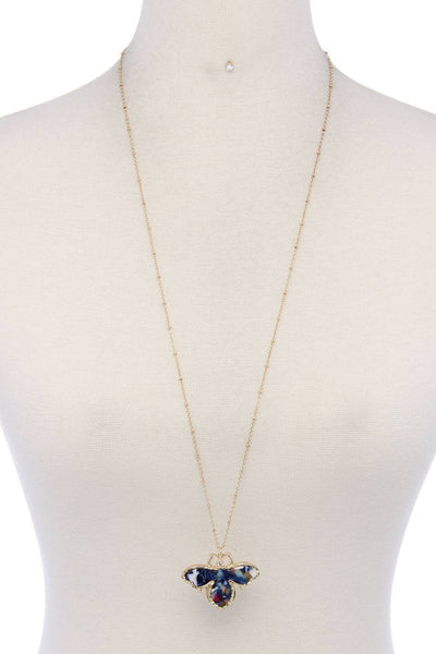 Insect Pendant Necklace