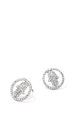 Hamsa Hand Stud Earring