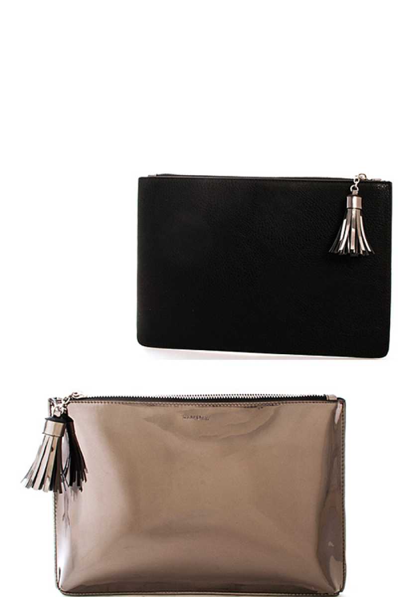 Princess Re Flexion Two Color Clutch Bag