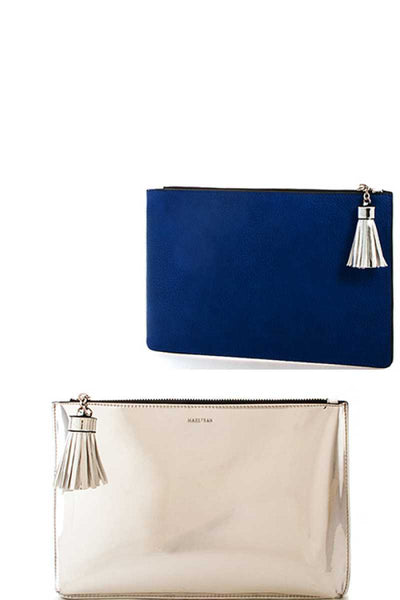 Princess Re Flexion Two Color Clutch Bag