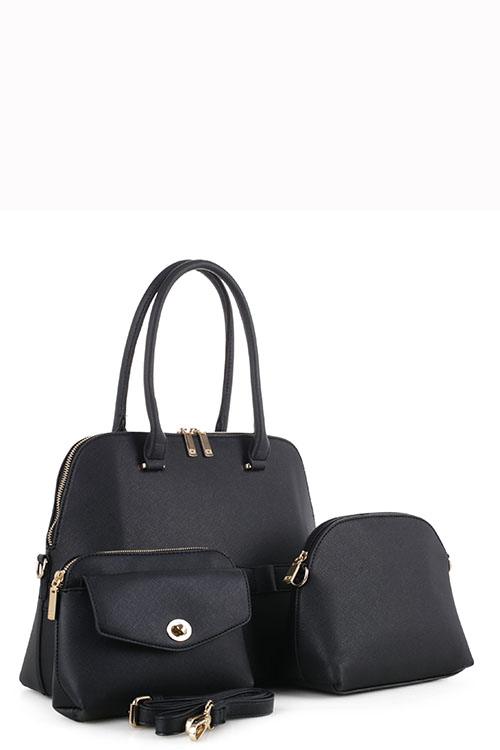 Designer 3 In 1 Tote Bag Set