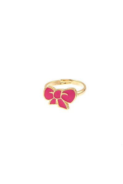 Dainty Bow Mid Ring