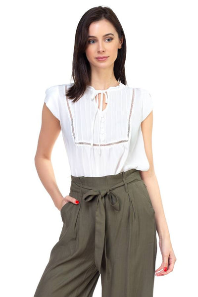 Solid Short Tulip Sleeve Shirts