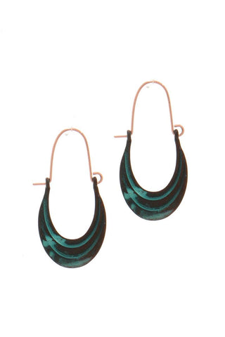 Metal Drop Earring