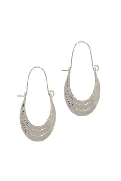 Metal Drop Earring