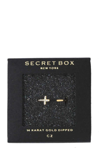 Cross Rhinestone Ring