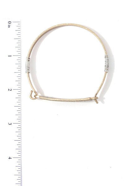 Mama Bear Metal Bar Bracelet