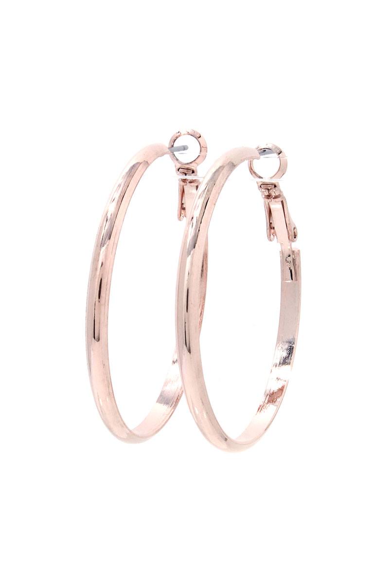 Metal Hoop Earring