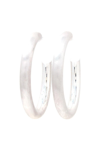 Metal Open Hoop Earring