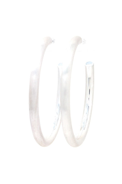 Metal Open Hoop Earring