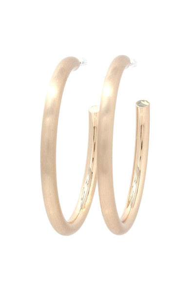 Metal Open Hoop Earring