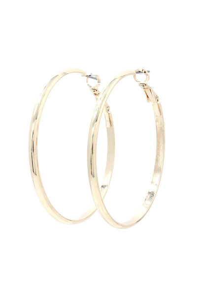 Metal Hoop Earring
