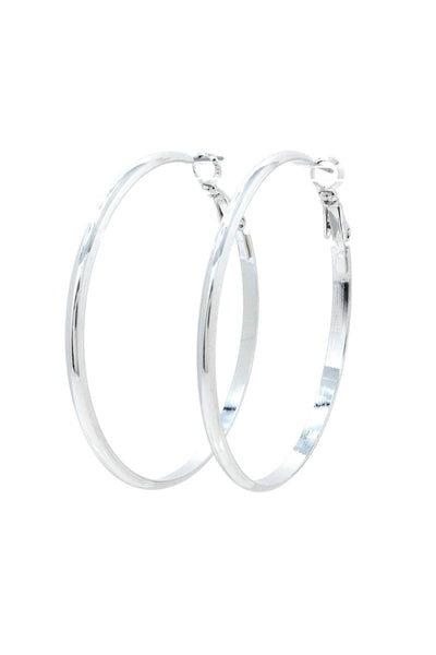 Metal Hoop Earring