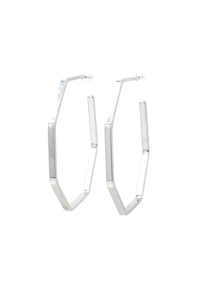Metal Open Hoop Earring