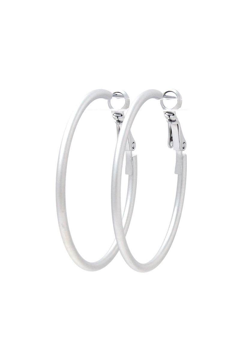 Metal Hoop Earring