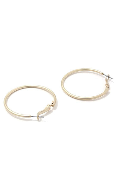 Metal Hoop Earring