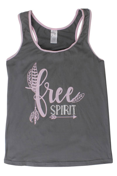 Knit Racerback Tank With Pants Set