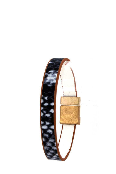 Modern Stylish Snake Pattern Bracelet