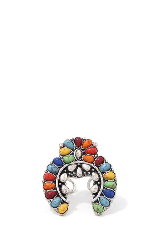 Beaded Metal Ring