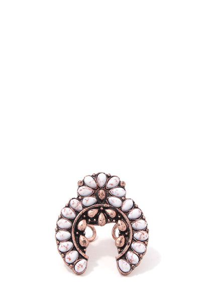 Beaded Metal Ring
