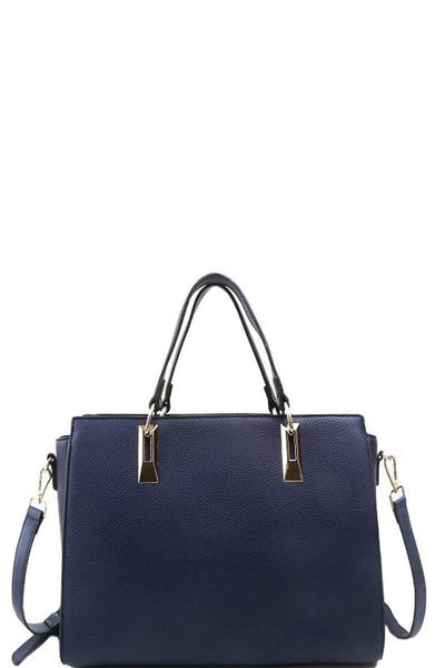 Modern Chic Stylish Satchel With Long Strap