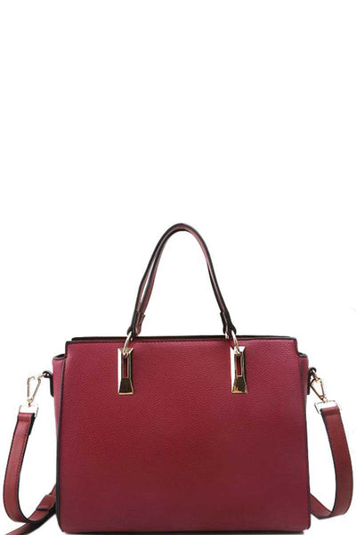 Modern Chic Stylish Satchel With Long Strap