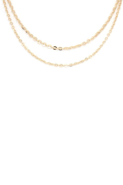 Metal Layered Necklace