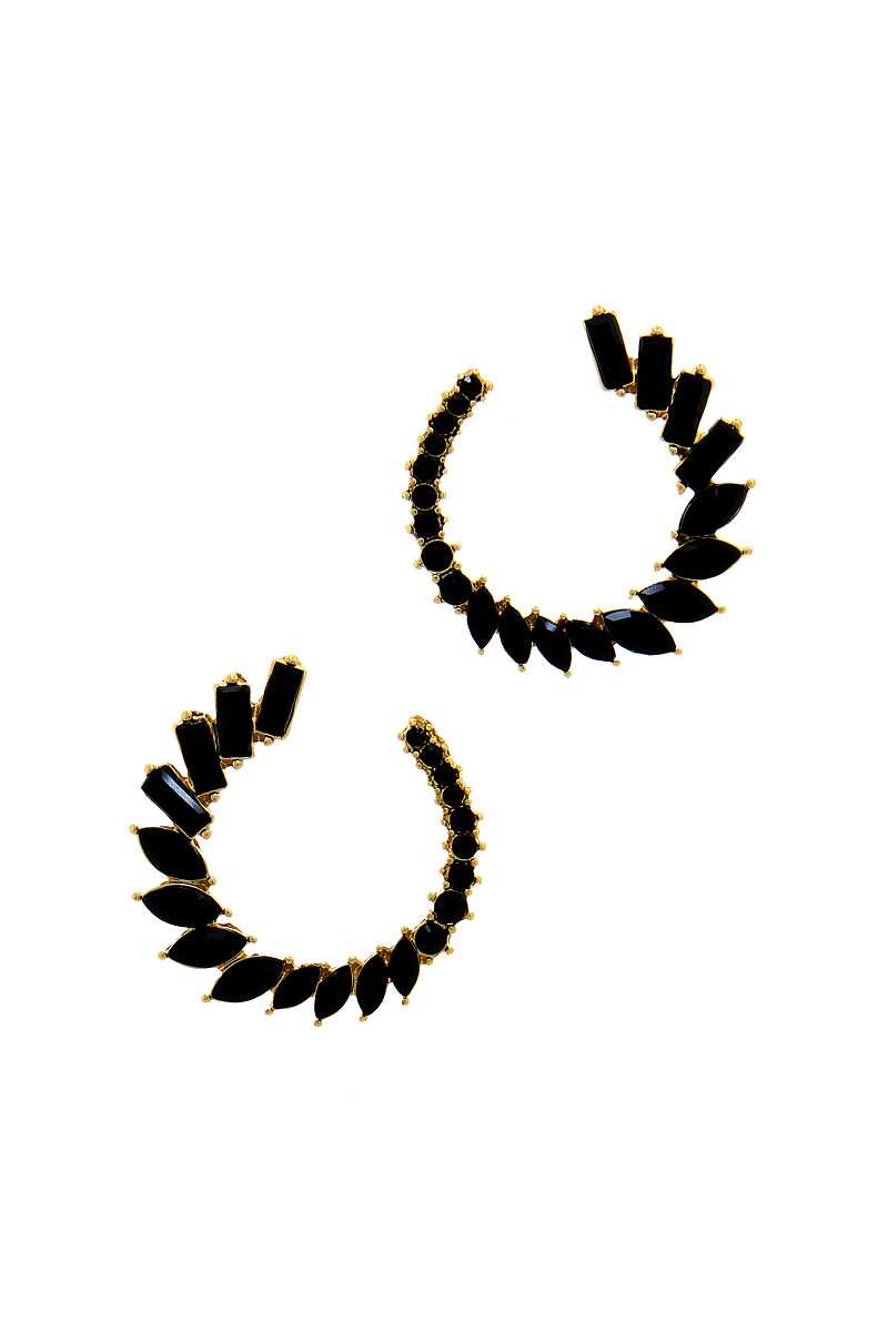 Designer Chic Stylish Rhinestone Earring