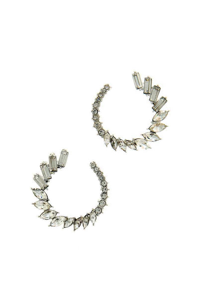 Designer Chic Stylish Rhinestone Earring