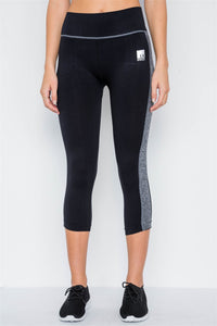 Contrast Stripe Active Sporty Leggings