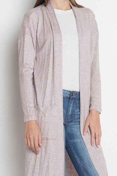 Long Sleeve Pocket Cardigan