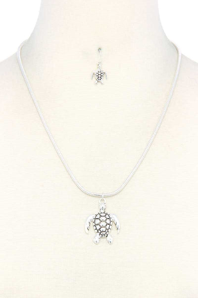 Sea Turtle Pendent Necklace