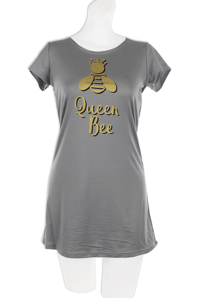 Knit Over Sized Scooped Neck Shirt