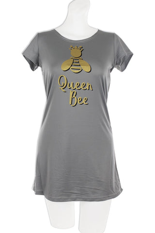 Knit Over Sized Scooped Neck Shirt