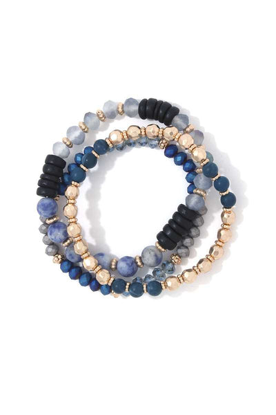 Beaded Stretch Bracelet Set